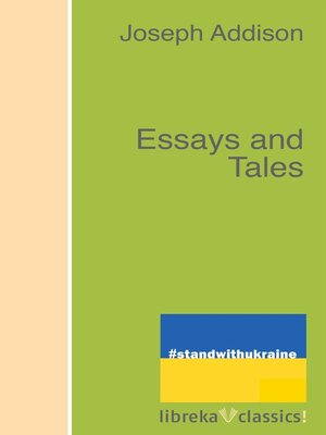 cover image of Essays and Tales